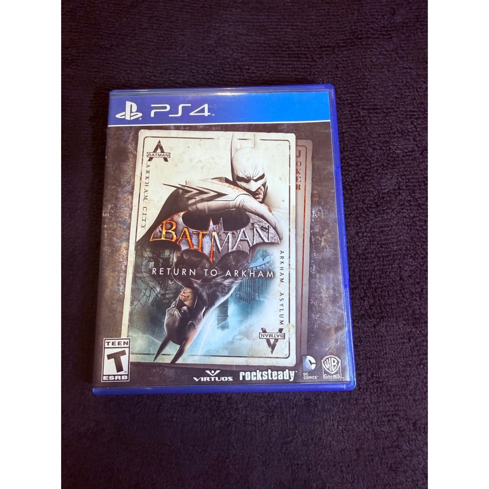 Batman Return to Arkham PS4 Sony PlayStation 4 Arkham Asylum City Remastered